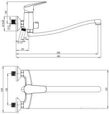 Смеситель Deante Boro BMO 057M