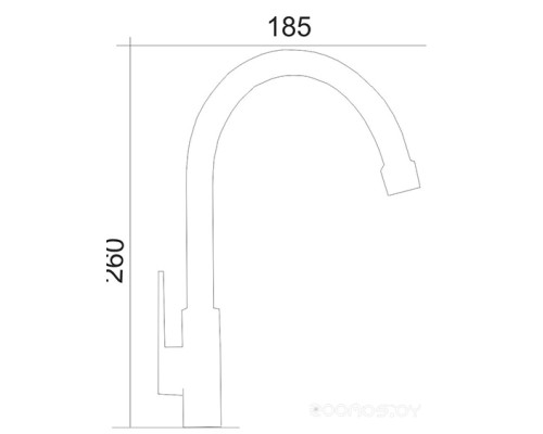 Смеситель Gross Aqua 0225148С