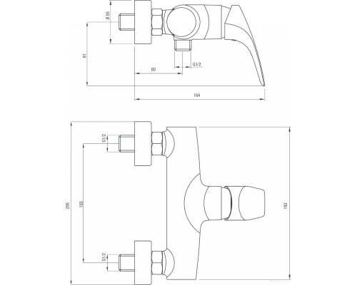 Смеситель Deante Cynia BCY 040M