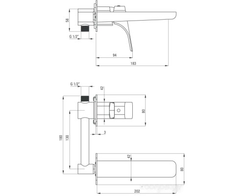 Смеситель Deante Hiacynt BQH N54L