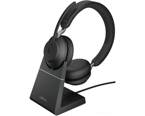 Наушники Jabra Evolve2 65 MS Stereo USB-A Desk (черный)