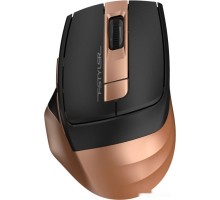 Мышь A4Tech Fstyler FG35 (черный/золотистый)