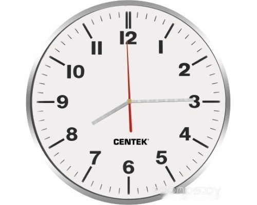 Настенные часы CENTEK СТ-7100 (белый)