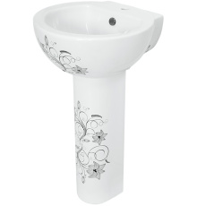 Умывальник SANITA LUXE Art Flora