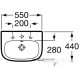 Умывальник Roca Debba 55x44 [32799500Y]