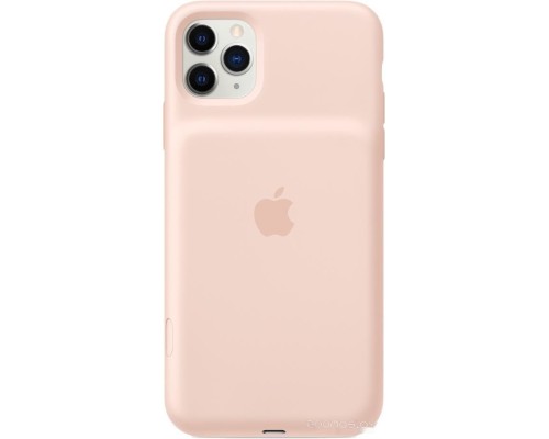 Чехол Apple Smart Battery Case для iPhone 11 Pro Max (розовый песок)