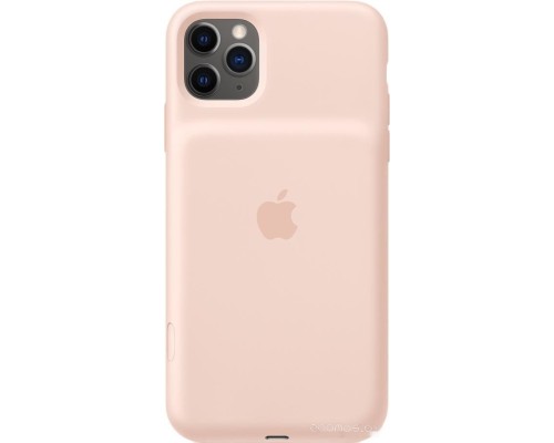 Чехол Apple Smart Battery Case для iPhone 11 Pro Max (розовый песок)