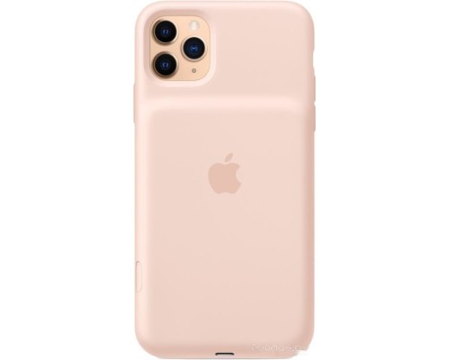 Чехол Apple Smart Battery Case для iPhone 11 Pro Max (розовый песок)