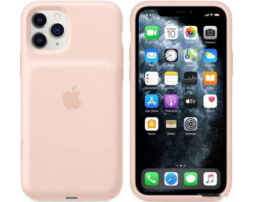 Чехол Apple Smart Battery Case для iPhone 11 Pro (розовый песок)