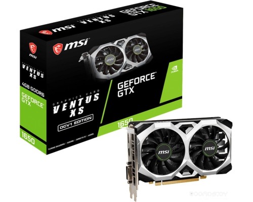 Видеокарта MSI GeForce GTX 1650 D6 Ventus XS OCV1 4Gb