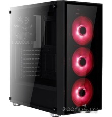 Корпус Aerocool Quartz Red
