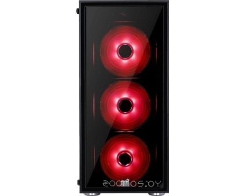 Корпус Aerocool Quartz Red