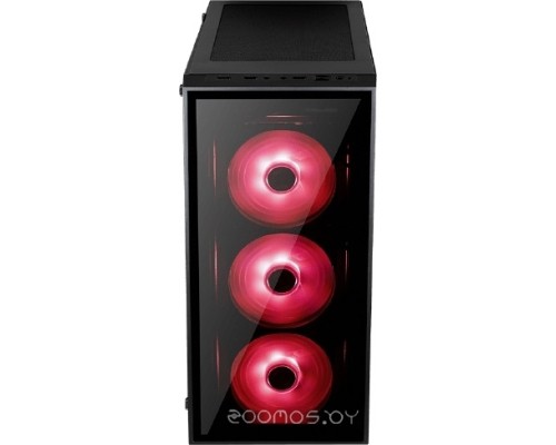 Корпус Aerocool Quartz Red