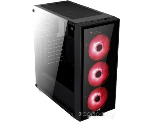 Корпус Aerocool Quartz Red