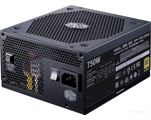 Блок питания Cooler Master V750 Gold V2 MPY-750V-AFBAG-EU