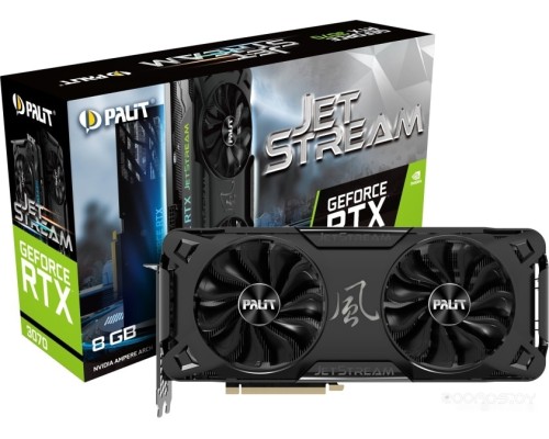 Видеокарта PALIT GeForce RTX 3070 JetStream 8GB GDDR6 NE63070019P2-1040J