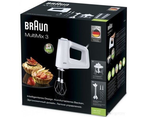 Миксер Braun MultiMix 3 HM 3137 WH