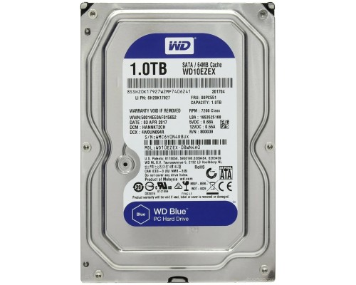 Жесткий диск Western Digital Caviar Blue 1TB (WD10EZEX)