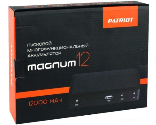 Портативное пусковое устройство Patriot Magnum 12 [650201612]