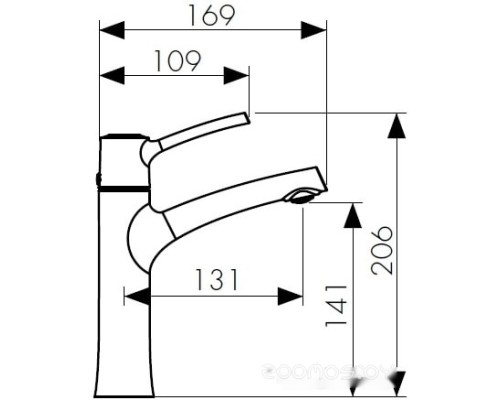 Смеситель Kaiser Stick 49111