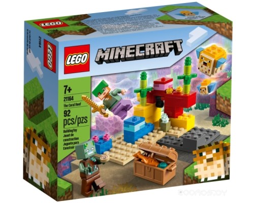 Конструктор Lego Minecraft Коралловый риф 21164