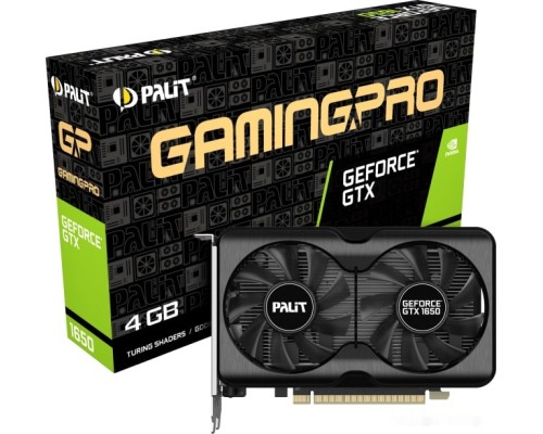 Видеокарта PALIT GeForce GTX 1650 GP 4GB GDDR6 NE6165001BG1-1175A