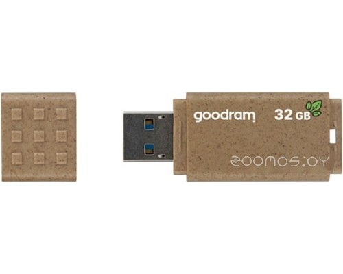 USB Flash GoodRAM UME3 Eco Friendly 32GB (коричневый)