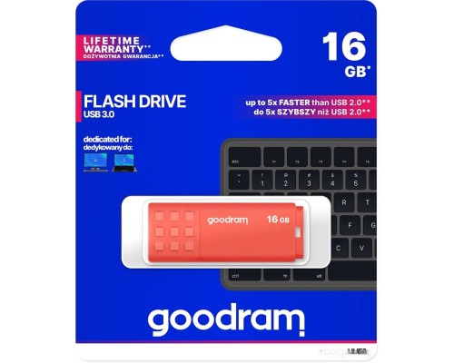 USB Flash GoodRAM UME3 16GB (оранжевый)