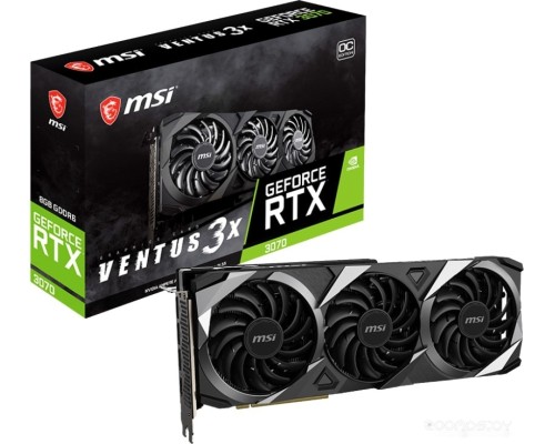 Видеокарта MSI GeForce RTX 3070 Ventus 3X OC 8GB GDDR6