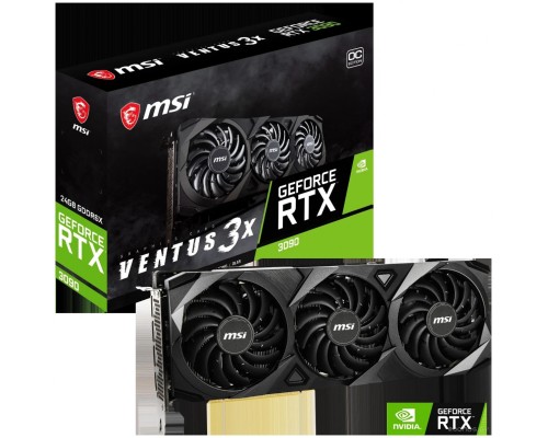 Видеокарта MSI GeForce RTX 3090 Ventus 3X OC 24GB GDDR6X