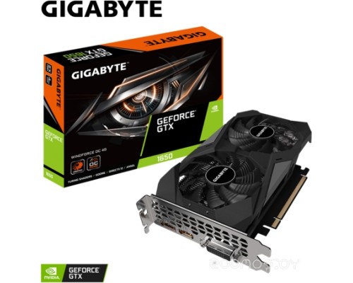 Видеокарта Gigabyte GeForce GTX 1650 D6 WINDFORCE 4G