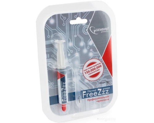Термопаста Gembird FreeZzz GF-01-5 (5 г)