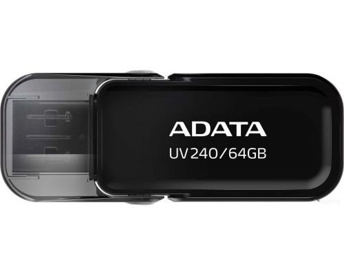 USB Flash A-Data UV240 64GB (черный)