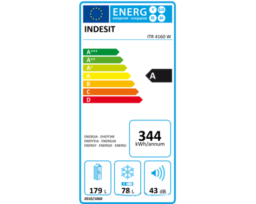 Холодильник Indesit ITR 4160 W