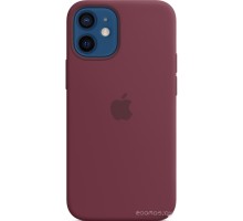 Чехол Apple MagSafe Silicone Case для iPhone 12 mini (сливовый)