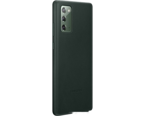 Чехол Samsung Leather Cover для Galaxy Note 20 (зеленый)