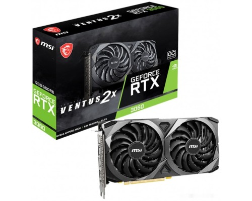 Видеокарта MSI GeForce RTX 3060 Ventus 2X 12G OC