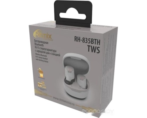 Наушники Ritmix RH-835BTH TWS (белый)