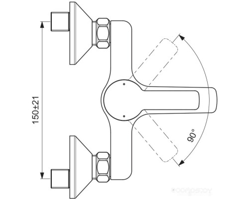 Смеситель Vidima Uno BA322AA