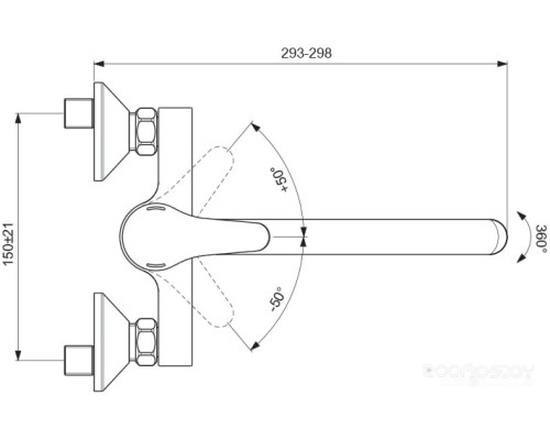 Смеситель Vidima Next BA373AA