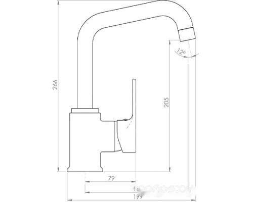 Смеситель Inan Beril M2403