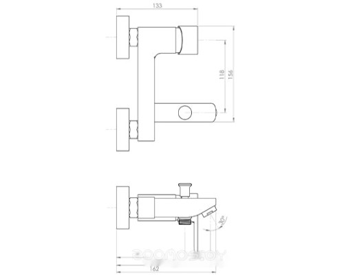 Смеситель Inan Kehribar M2301