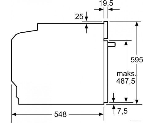 Духовой шкаф Bosch HBT537FB0