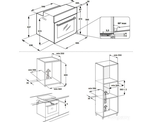 Духовой шкаф Whirlpool AKZ9 6240 NB