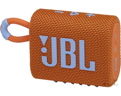 Портативная акустика JBL Go 3 (оранжевый)