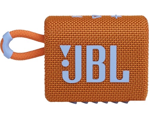 Портативная акустика JBL Go 3 (оранжевый)