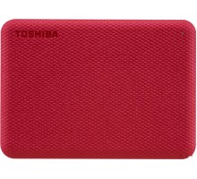 Внешний жёсткий диск Toshiba Canvio Advance 1TB HDTCA10ER3AA (красный)