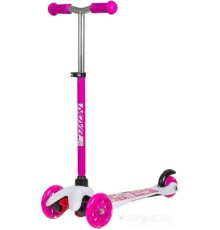 Самокат Novatrack Disco-kids Print 120H.DISCOKIDS.SWPN20 (розовый)