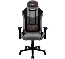 Офисное кресло Aerocool Duke Ash Black (черный/пепельный)