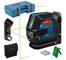 Лазерный нивелир Bosch GLL 2-15G+LB10+клипса+кейс